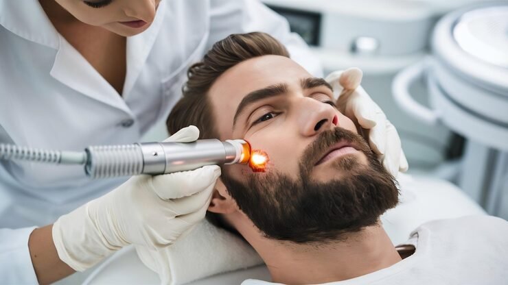 Beard transplant results