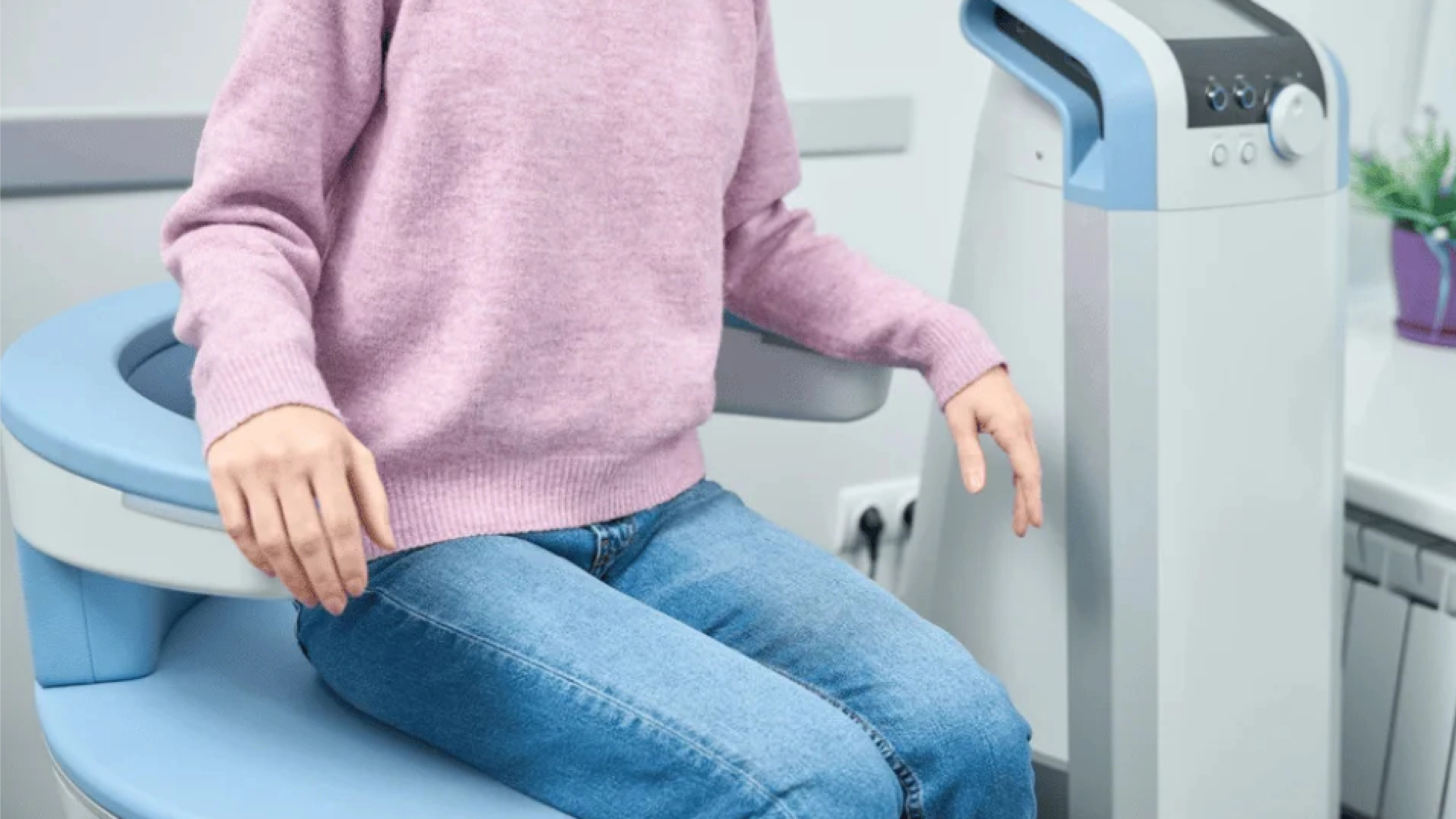 HIFEM Emsella chair urinary incontinence pelvic floor strengthening