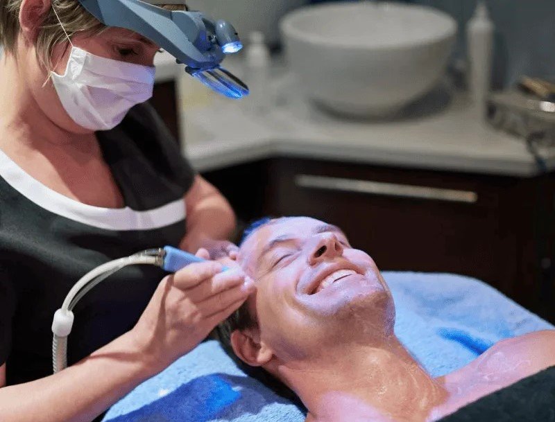 HydraFacial treatment