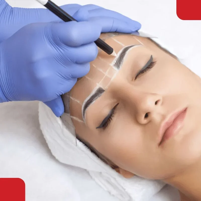 Microblading brow design