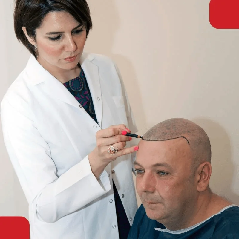 Nano FUE micro punch extraction