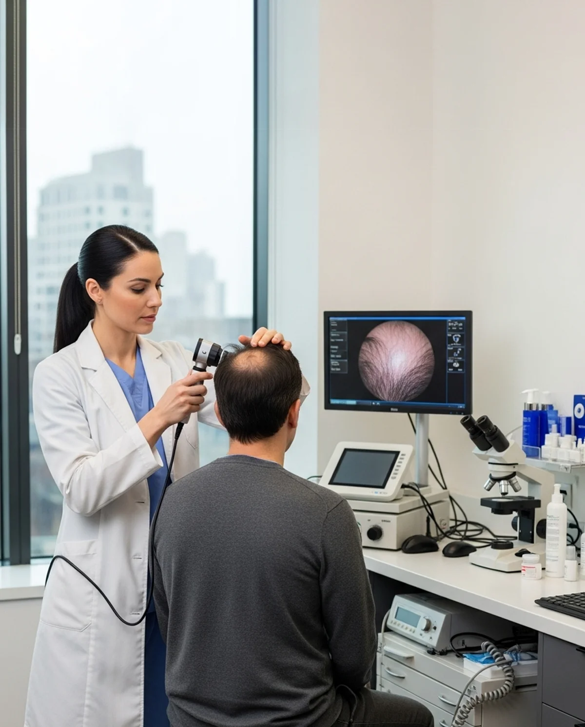 Consultation and treatment visual